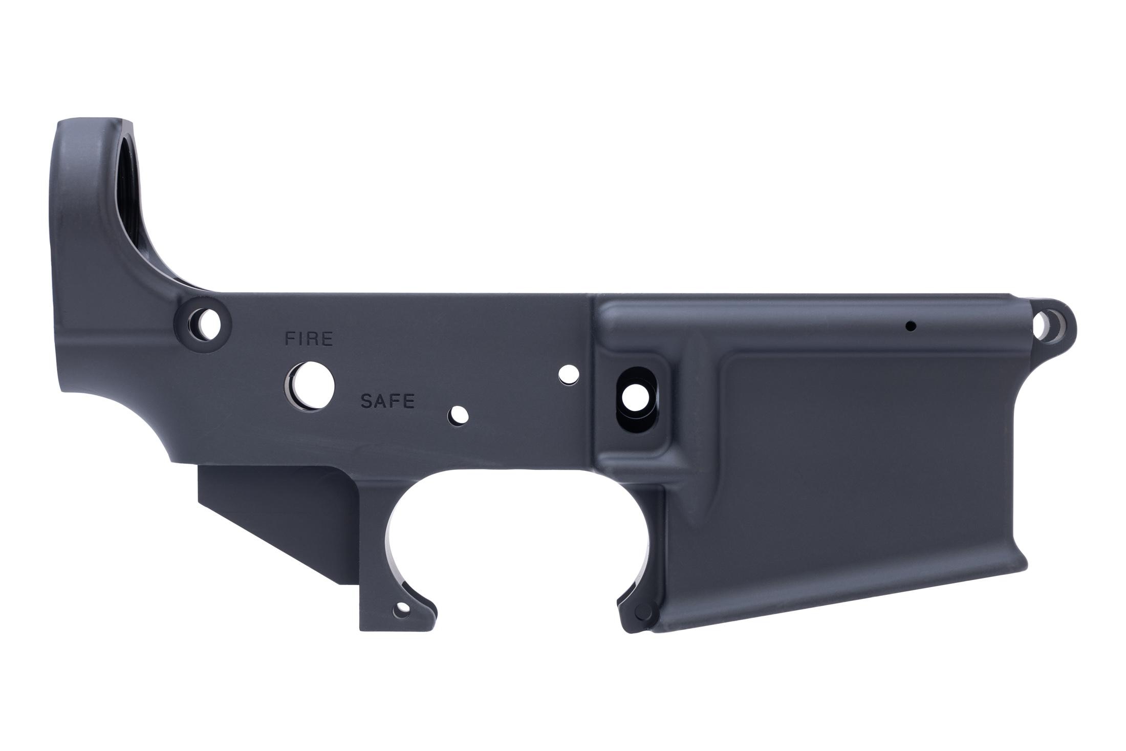 FN FN15 Stripped Lower Receiver 20100466 Rifle Multi-Cal 0\" Stripped Semi-Auto 7075-T6 Aluminum Type III Hardcoat Anodized